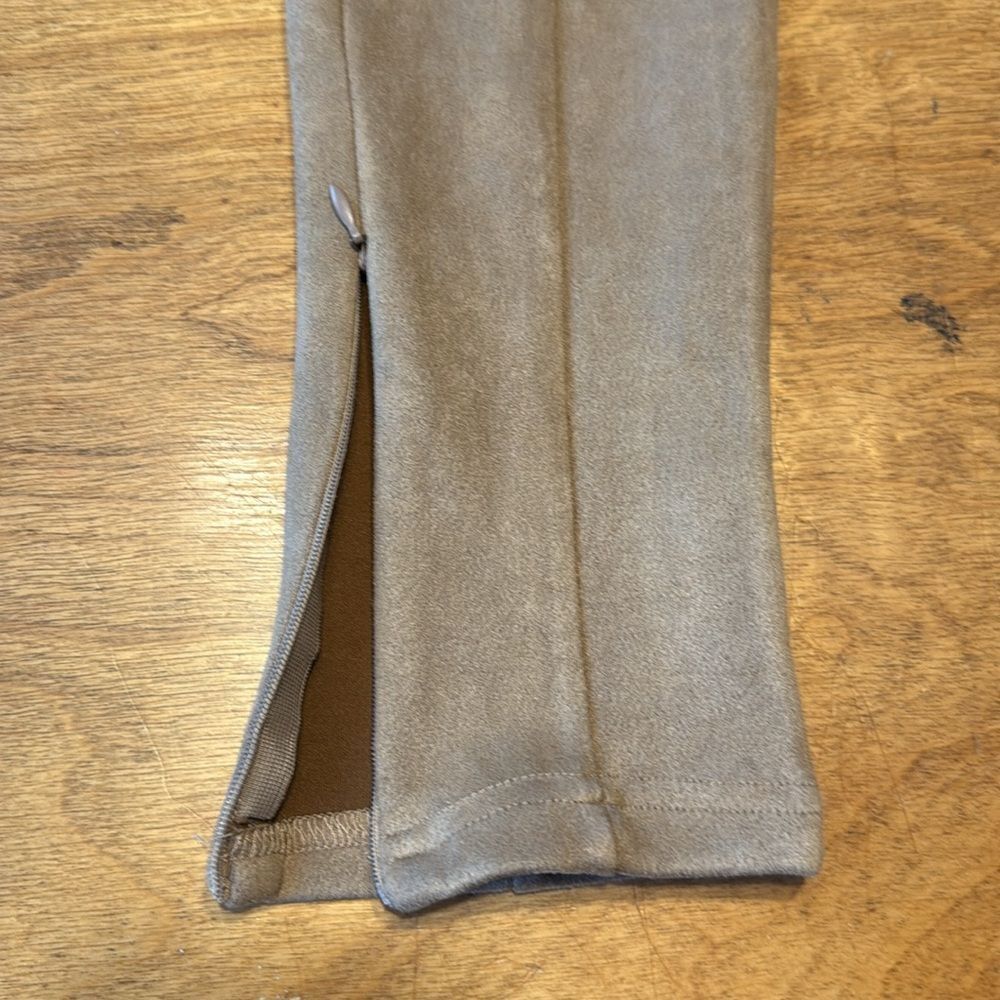 In The Style Suede Straight Leg Pants - Picture 6 of 13